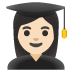 👩🏻‍🎓